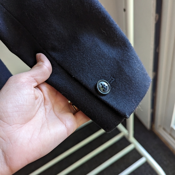 Maison Scotch Navy Wool Blend Blazer, Size 1 - Picture 8 of 8